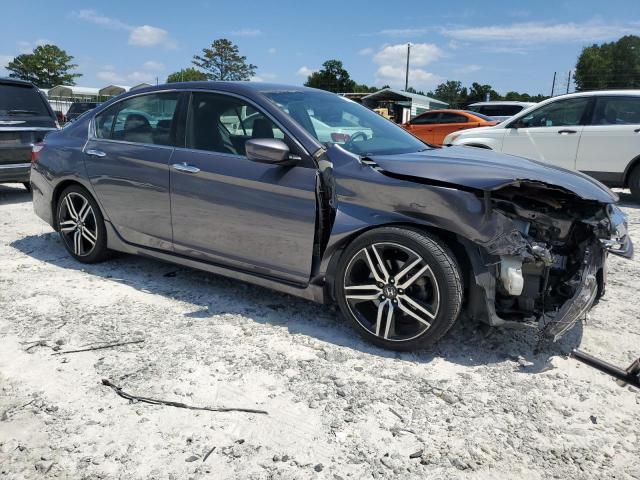 1HGCR2F56GA174517 - 2016 HONDA ACCORD SPORT GRAY photo 4