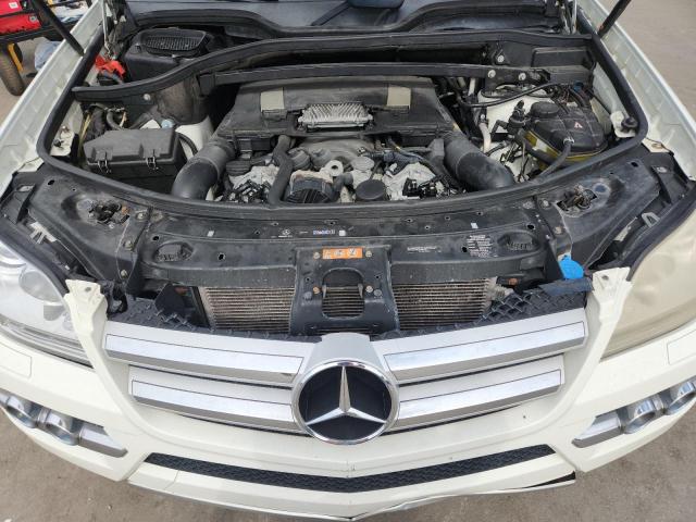 4JGBF7BE5AA567515 - 2010 MERCEDES-BENZ GL 450 4MATIC WHITE photo 11