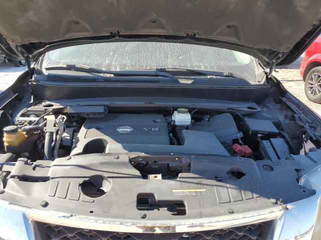 5N1AR2MM1EC637242 - 2014 NISSAN PATHFINDER S BLACK photo 12