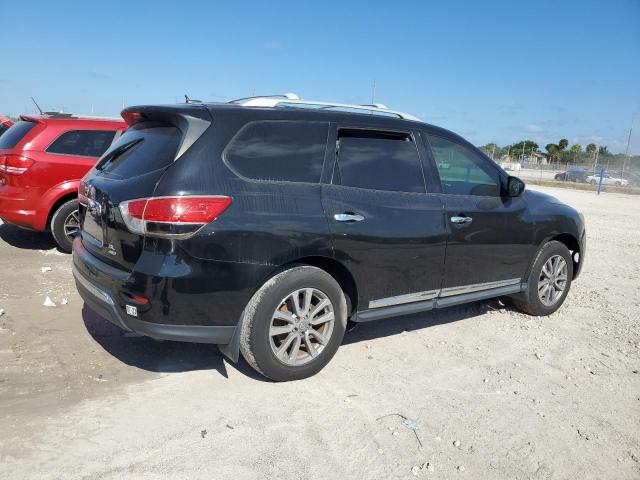 5N1AR2MM1EC637242 - 2014 NISSAN PATHFINDER S BLACK photo 3