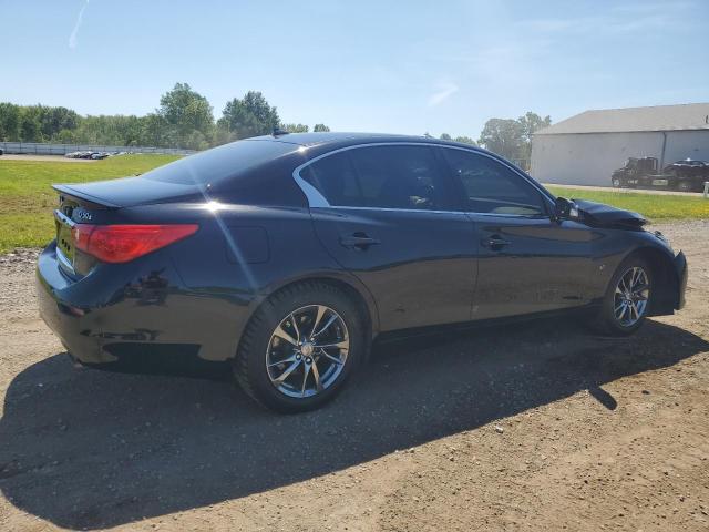JN1BV7ARXFM420014 - 2015 INFINITI Q50 BASE შავი ფოტო 3