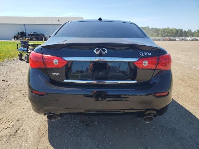JN1BV7ARXFM420014 - 2015 INFINITI Q50 BASE შავი ფოტო 6