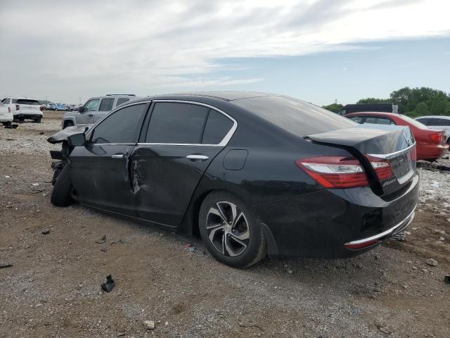 1HGCR2F36HA235087 - 2017 HONDA ACCORD LX BLACK photo 2
