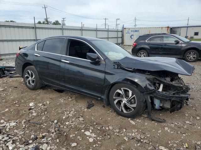 1HGCR2F36HA235087 - 2017 HONDA ACCORD LX BLACK photo 4