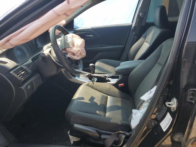 1HGCR2F36HA235087 - 2017 HONDA ACCORD LX BLACK photo 7