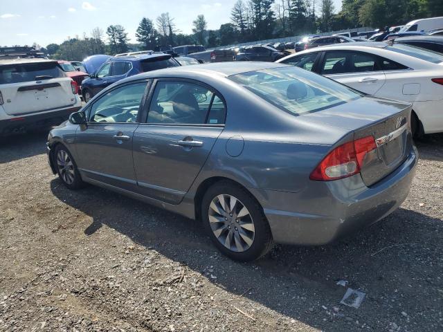 2HGFA16899H340820 - 2009 HONDA CIVIC EX GRAY photo 2