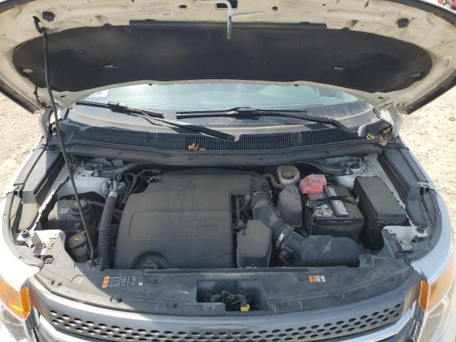 1FM5K8D84FGC61187 - 2015 FORD EXPLORER XLT WHITE photo 12