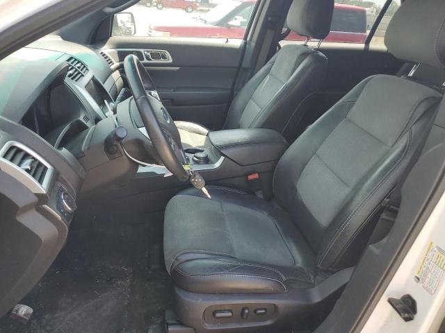 1FM5K8D84FGC61187 - 2015 FORD EXPLORER XLT WHITE photo 7