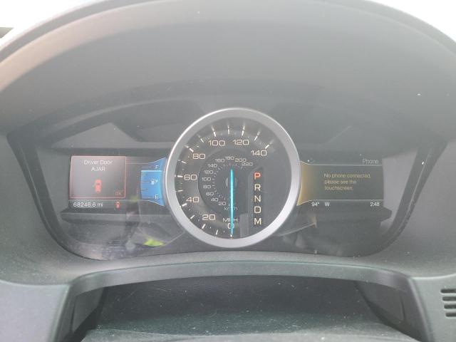 1FM5K8D84FGC61187 - 2015 FORD EXPLORER XLT WHITE photo 9