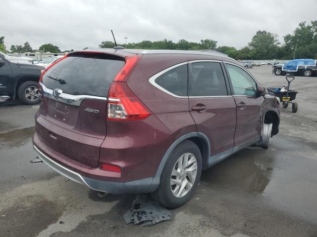 2HKRM4H72GH604425 - 2016 HONDA CR-V EXL برغندي صورة 3