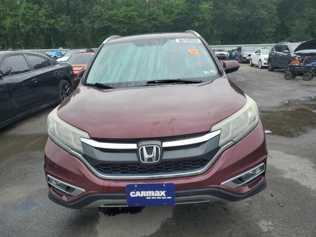 2HKRM4H72GH604425 - 2016 HONDA CR-V EXL برغندي صورة 5