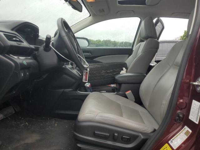 2HKRM4H72GH604425 - 2016 HONDA CR-V EXL برغندي صورة 7