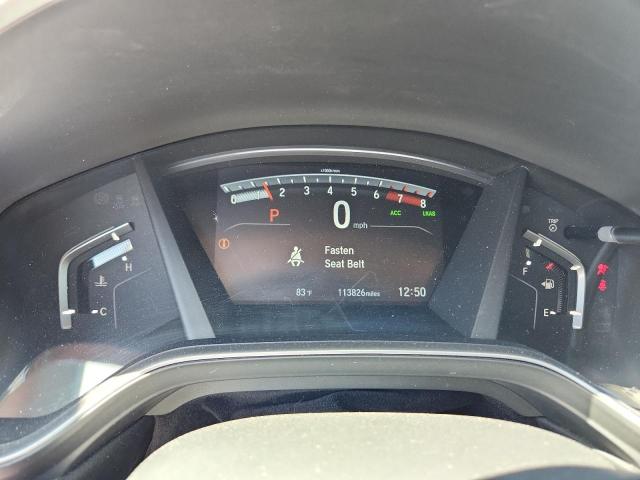 JHLRW2H80KX023285 - 2019 HONDA CR-V EXL ვერცხლისფერი ფოტო 9