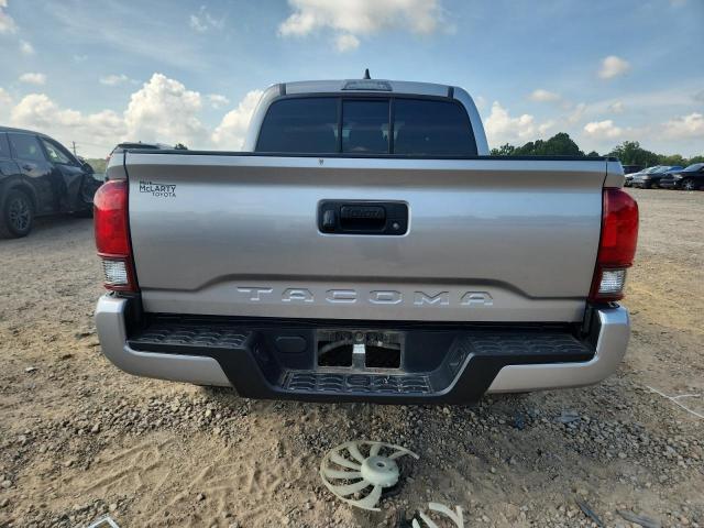 3TYAX5GN1MT017556 - 2021 TOYOTA TACOMA DOUBLE CAB SILVER photo 6
