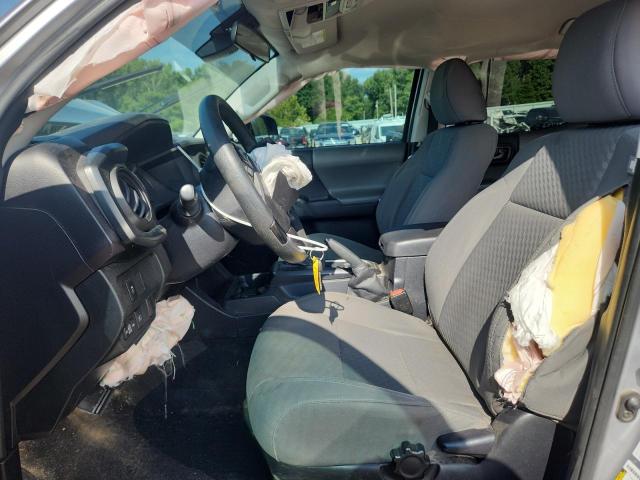 3TYAX5GN1MT017556 - 2021 TOYOTA TACOMA DOUBLE CAB SILVER photo 7