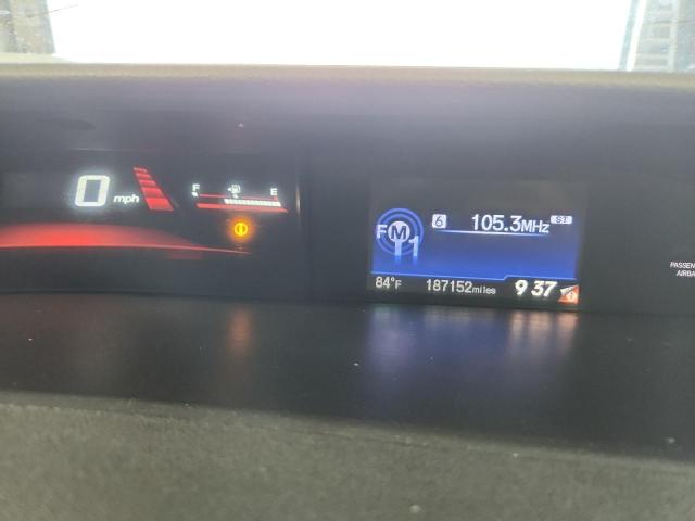 2HGFB6E59DH710500 - 2013 HONDA CIVIC SI WHITE photo 9