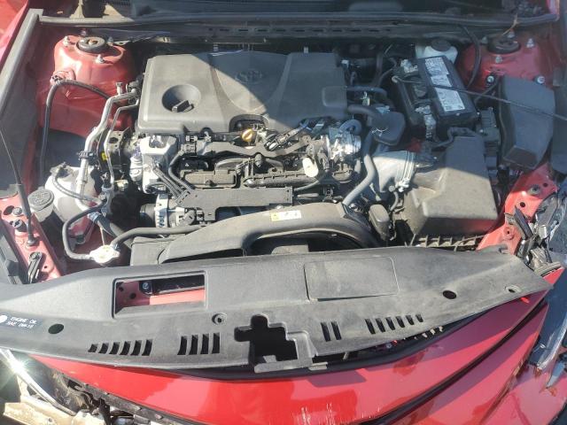 4T1C11AK5PU109052 - 2023 TOYOTA CAMRY LE RED photo 11