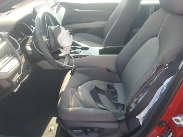 4T1C11AK5PU109052 - 2023 TOYOTA CAMRY LE RED photo 7