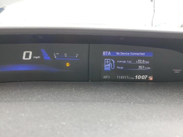 19XFB2F81EE263108 - 2014 HONDA CIVIC EX BLACK photo 9