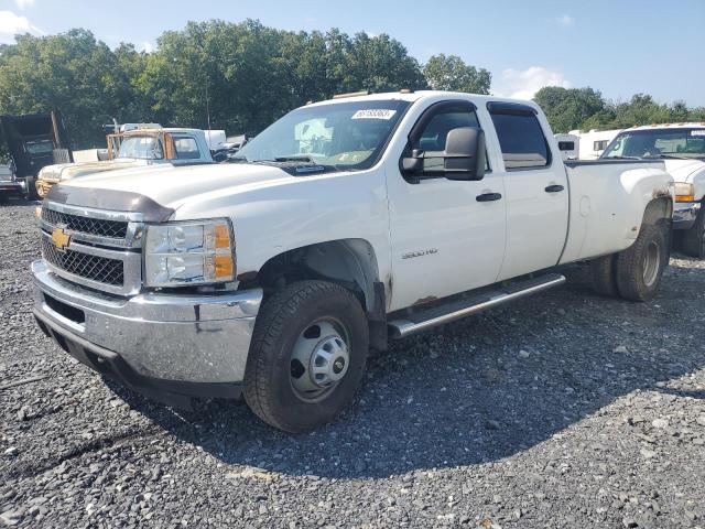 1GC4KZC86DF214415 - 2013 CHEVROLET SILVERADO K3500 WHITE photo 1