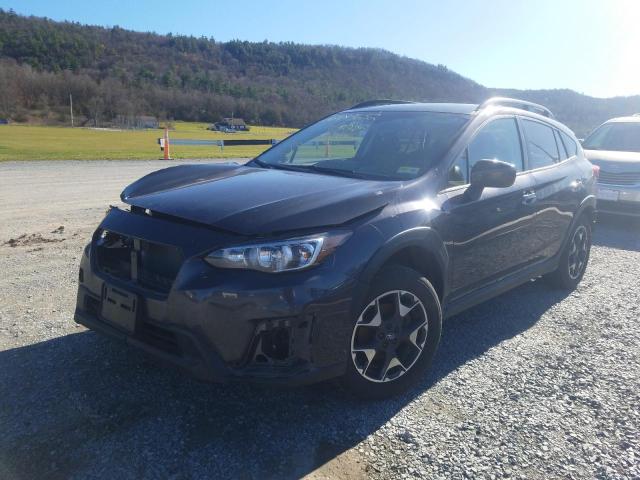 JF2GTAEC2K8337838 - 2019 SUBARU CROSSTREK PREMIUM GRAY photo 2