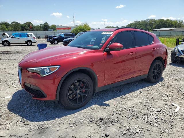 ZASFAKNN2J7B78936 - 2018 ALFA ROMEO STELVIO TI SPORT RED photo 1