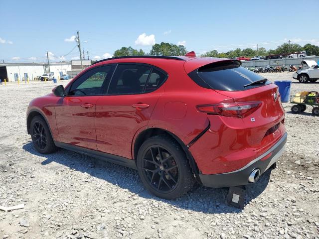 ZASFAKNN2J7B78936 - 2018 ALFA ROMEO STELVIO TI SPORT RED photo 2