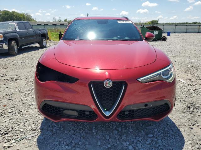 ZASFAKNN2J7B78936 - 2018 ALFA ROMEO STELVIO TI SPORT RED photo 5