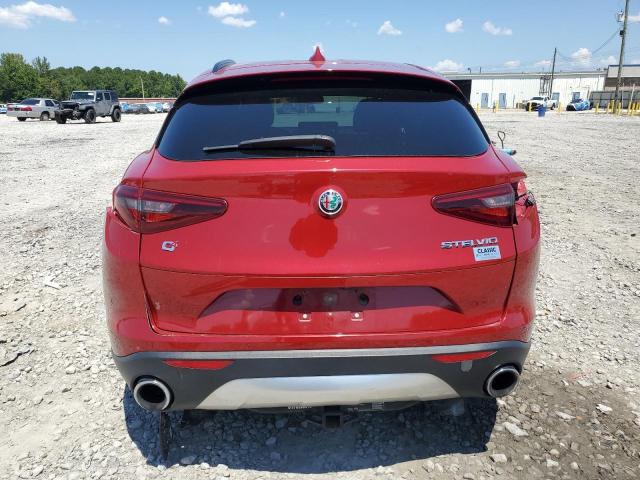 ZASFAKNN2J7B78936 - 2018 ALFA ROMEO STELVIO TI SPORT RED photo 6