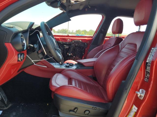 ZASFAKNN2J7B78936 - 2018 ALFA ROMEO STELVIO TI SPORT RED photo 7