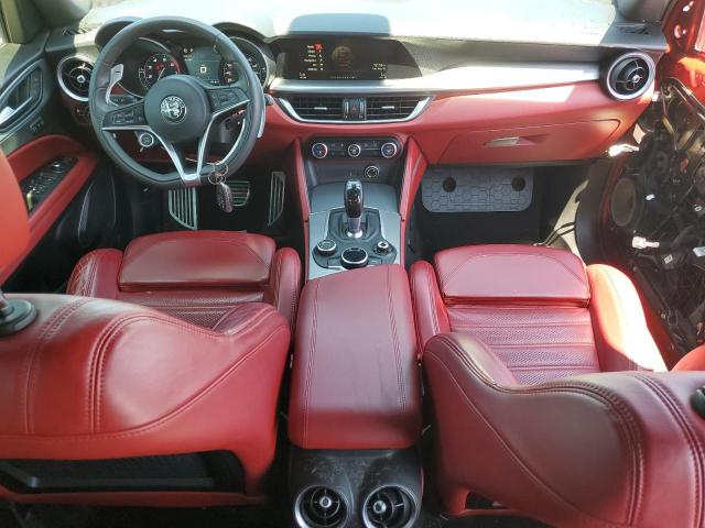 ZASFAKNN2J7B78936 - 2018 ALFA ROMEO STELVIO TI SPORT RED photo 8