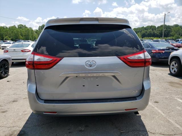 5TDYK3DC2FS680427 - 2015 TOYOTA SIENNA XLE 银色 照片 6