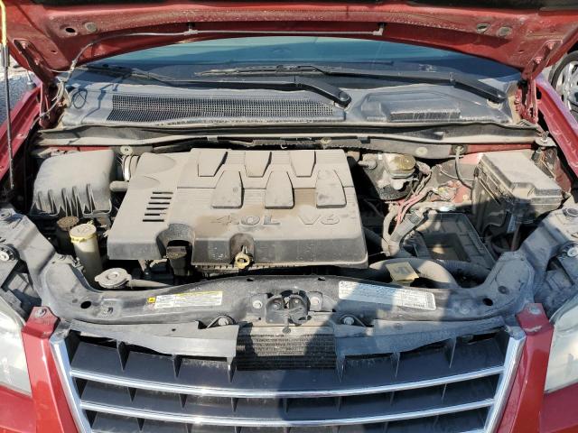 2A4RR5DX4AR200995 - 2010 CHRYSLER TOWN & COU TOURING ბურგუნდია ფოტო 11
