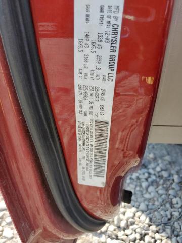 2A4RR5DX4AR200995 - 2010 CHRYSLER TOWN & COU TOURING ბურგუნდია ფოტო 12