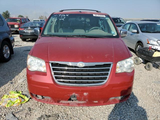 2A4RR5DX4AR200995 - 2010 CHRYSLER TOWN & COU TOURING ბურგუნდია ფოტო 5