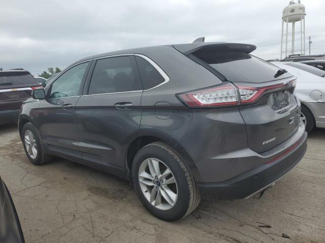 2FMTK3J94FBC22646 - 2015 FORD EDGE SEL GRAY photo 2