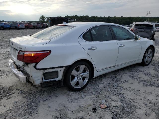 JTHBL5EF8B5104878 - 2011 LEXUS LS 460 WHITE photo 3