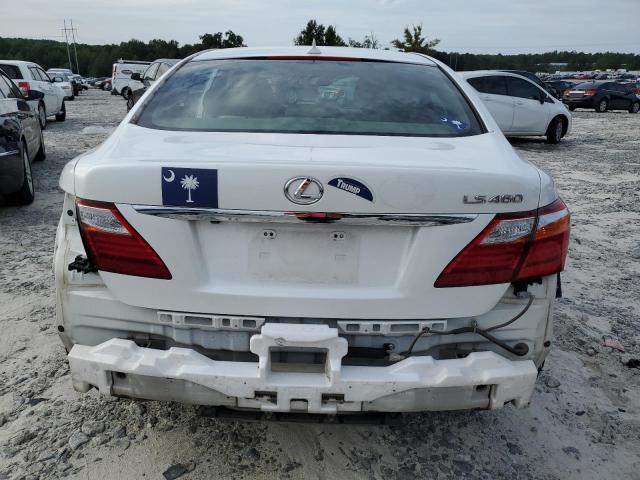 JTHBL5EF8B5104878 - 2011 LEXUS LS 460 WHITE photo 6