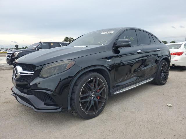 4JGED7FB2HA079491 - 2017 MERCEDES-BENZ GLE COUPE 63 AMG-S BLACK photo 1