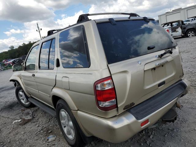 JN8DR09Y91W589178 - 2001 NISSAN PATHFINDER LE 奶油色 照片 2
