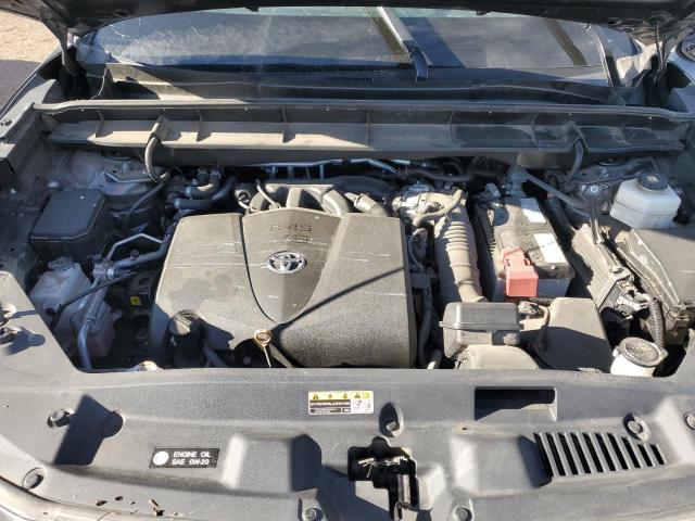 5TDGZRBH4LS011175 - 2020 TOYOTA HIGHLANDER XLE GRAY photo 11