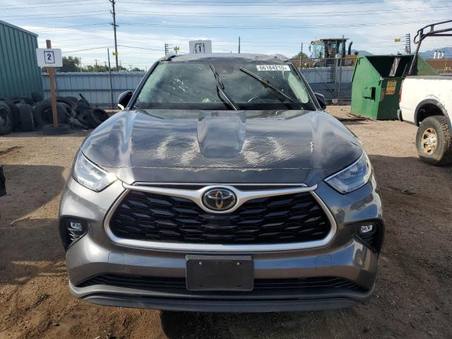 5TDGZRBH4LS011175 - 2020 TOYOTA HIGHLANDER XLE GRAY photo 5