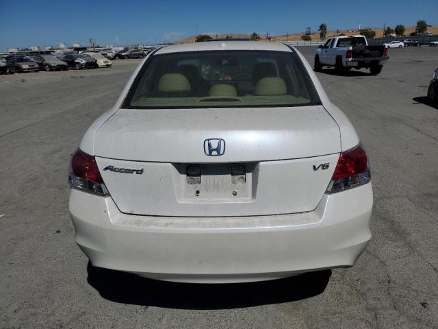 1HGCP368X8A051021 - 2008 HONDA ACCORD EXL WHITE photo 6