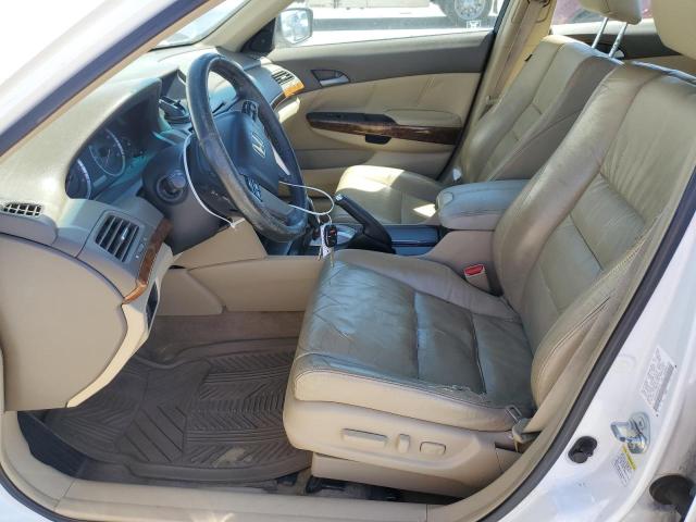 1HGCP368X8A051021 - 2008 HONDA ACCORD EXL WHITE photo 7