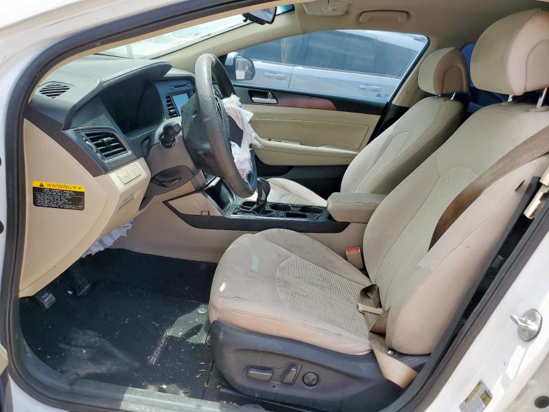 5NPE34AF2GH322885 - 2016 HYUNDAI SONATA SPORT WHITE photo 7