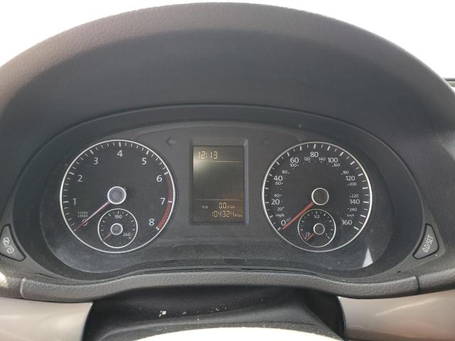 1VWAT7A33EC113036 - 2014 VOLKSWAGEN PASSAT S GRAY photo 9