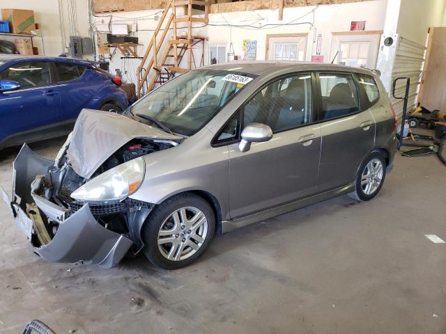 JHMGD386X7S014823 - 2007 HONDA FIT S 灰色 照片 1