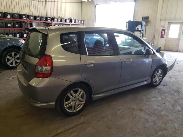 JHMGD386X7S014823 - 2007 HONDA FIT S 灰色 照片 3