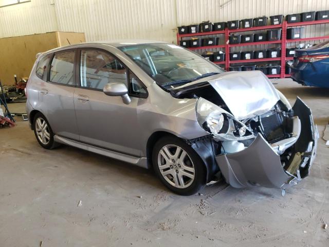 JHMGD386X7S014823 - 2007 HONDA FIT S 灰色 照片 4