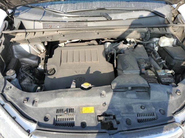 5TDKKRFH1FS065465 - 2015 TOYOTA HIGHLANDER XLE GRAY photo 11